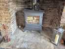 Log fire