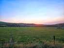 Sunset at the otherside of the site