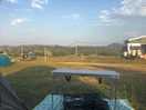 Vue de notre emplacement