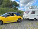 The wee caravan sites not just for wee caravans like ours