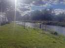 Caravan river view pitch 12