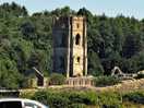 View of fountains abbey from the campsite
