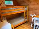 Bunk beds in pod