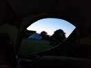 View from tent. clear night skies - perfect for star gazing.
