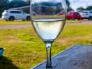 Warmest day of 2025 with a nice glass of white.
