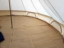Tent interior