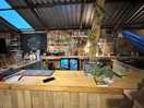 And the fantastic bar in the barn!