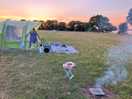 Bbq at sunset!
