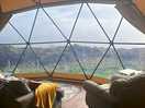 View from double bed
