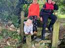 This stile was metre away from where we were staying and the kids loved exploring