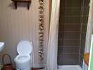 Heated shower room