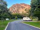 The view behind our camper