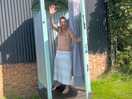 Fab hot outdoor shower