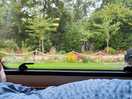 View from caravan