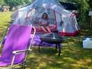 Room for large tents