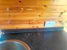Some marks on kitchen area.