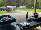 Outdoor eating area