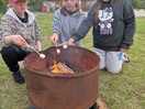 Roasting marshmallows