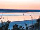Beautiful sunset over the estuary
