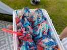 Ice cream man doing the rounds on a hot day