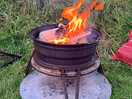 Fireplace logs bought from owner