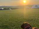 Sun going down