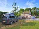 Nice little camp site next a good village pub with good beers and choice of food