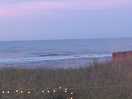 Peaceful hearing the sea so close to the caravan.