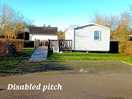 Fantastic sized pitches even disabled
