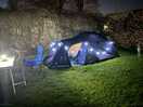Private camping pitch