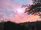Sunset view from our pitch
