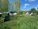 The bell tents