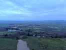 Taken from the top of the tor, you can see the campsite below. a beautiful place!