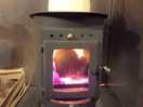 Little wood burner.
