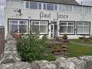 A view of the beer garden