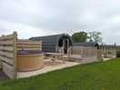 The primrose pod. we didn't use the hot tub but will make enquiries next time.
