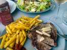 Food from the restauant
