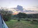 Sunrise over billingsmore farm.
