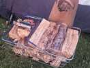 Supplies for the fire pit