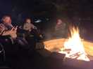 Fire pit was a bonus. free to use and wood supplied also free