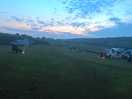 Campsite at night