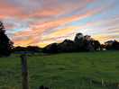 Fabulous sunset and sky