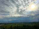 The view of the hills