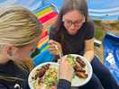 Food tastes better outdoors