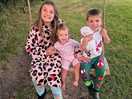 Kids enjoying the little park