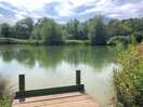 View of the fishing lake
