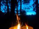 Camping without a fire is not camping!