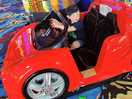 Loves his race cars!