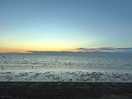 Sunset over the north sea.