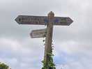 Useful signage along the south west coast path.